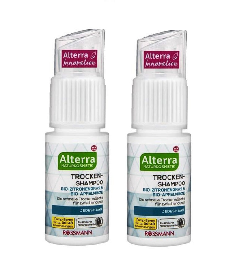 2xPack Alterra Dry Shampoo for All Hair Types - 40 g