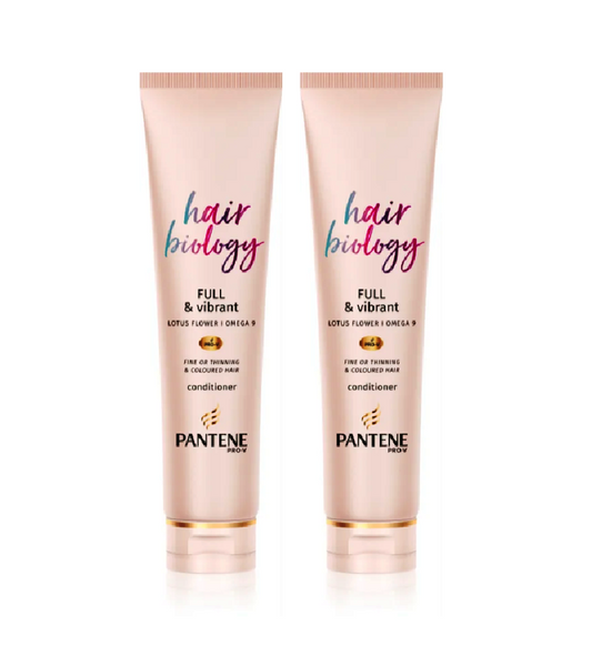 2xPack Pantene Hair Biology Full & Vibrant Conditioner for Weakened Hair - 320 ml