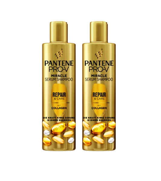 2xPack Pantene Pro-V Repair & Care, Collagen Miracle Serum Shampoo - 450 ml